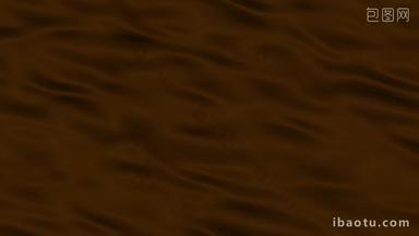 棕色巧克力丝绸咖啡流动视频素材